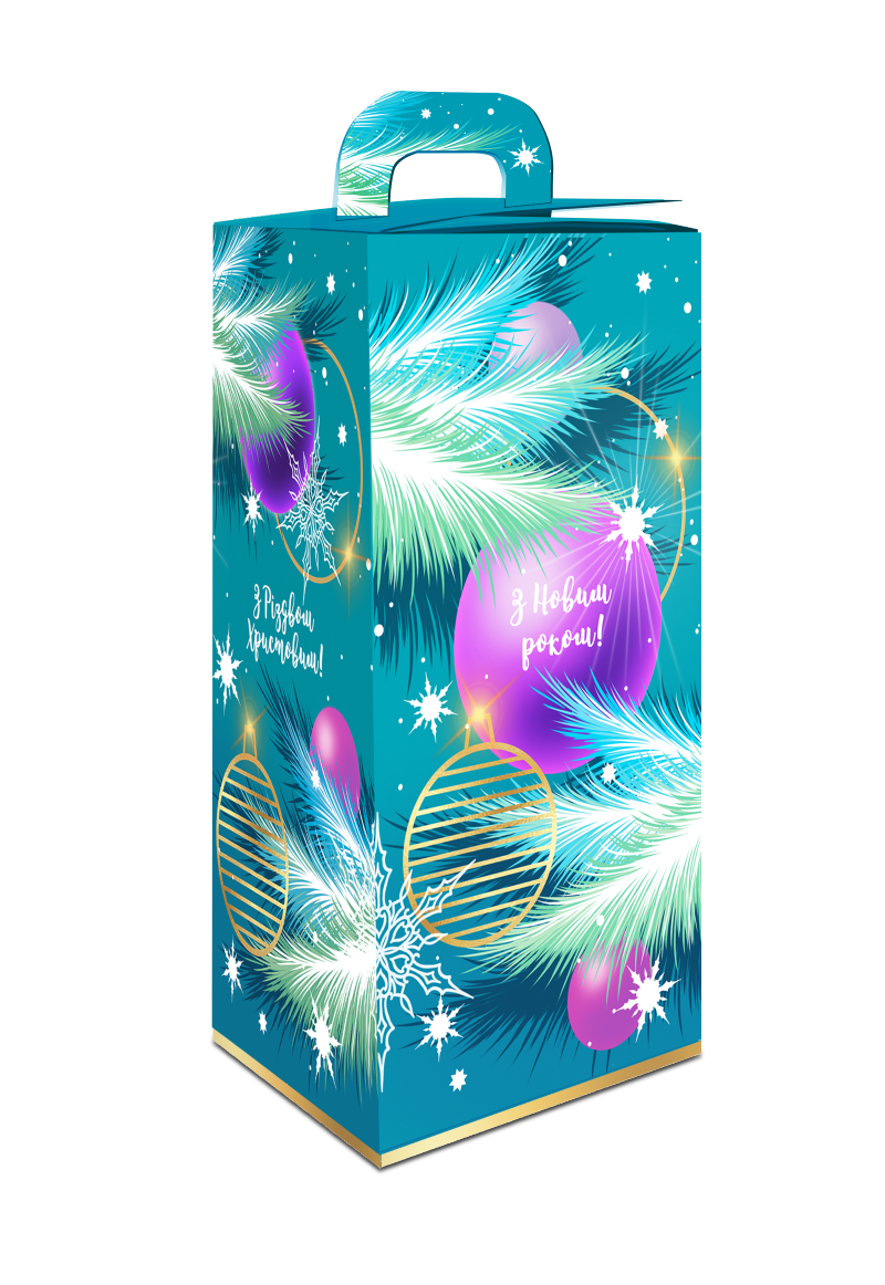 Новорічний подарунок NEW 2026 "Серце зими" 404 грам ТМ Майстерня подарунків